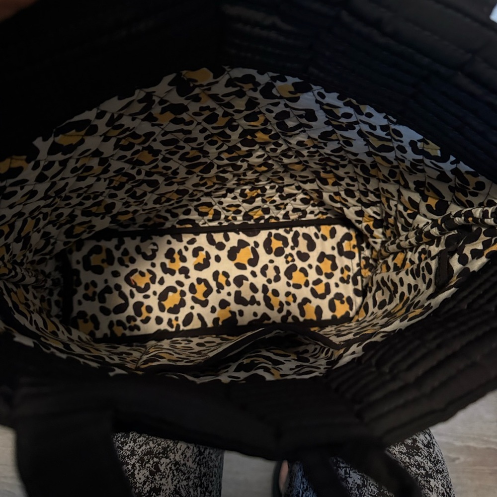 Vera Bradley Elegant Black Tote - Picture 4 of 5